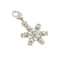 Rhodium Snowflake Charm by Bead Landing™